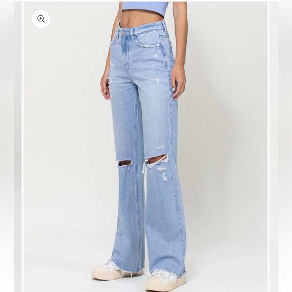 Western Promise - Super High Rise 90's Vintage Flare Jeans size 29 - Picture 2 of 10